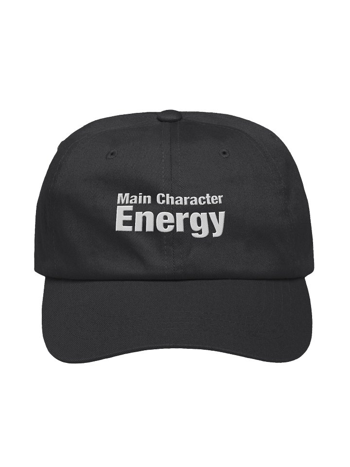 "Main Character Energy" Embroidered Cap product image (3)