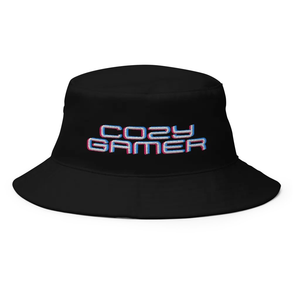 Neon Cozy Gamer Bucket Hat product image (1)