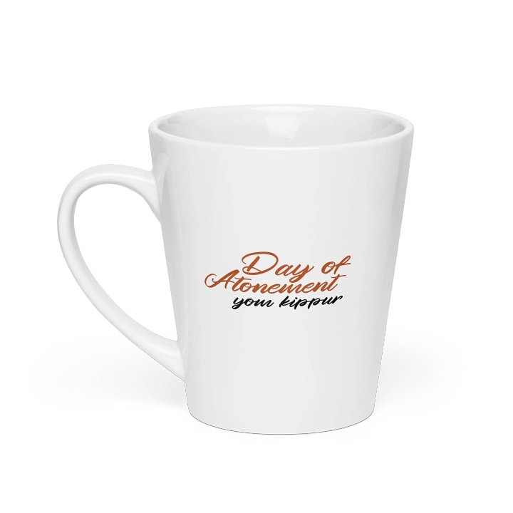 Day of Atonement | Yom Kippur — Feast Days Latte Mug product image (2)