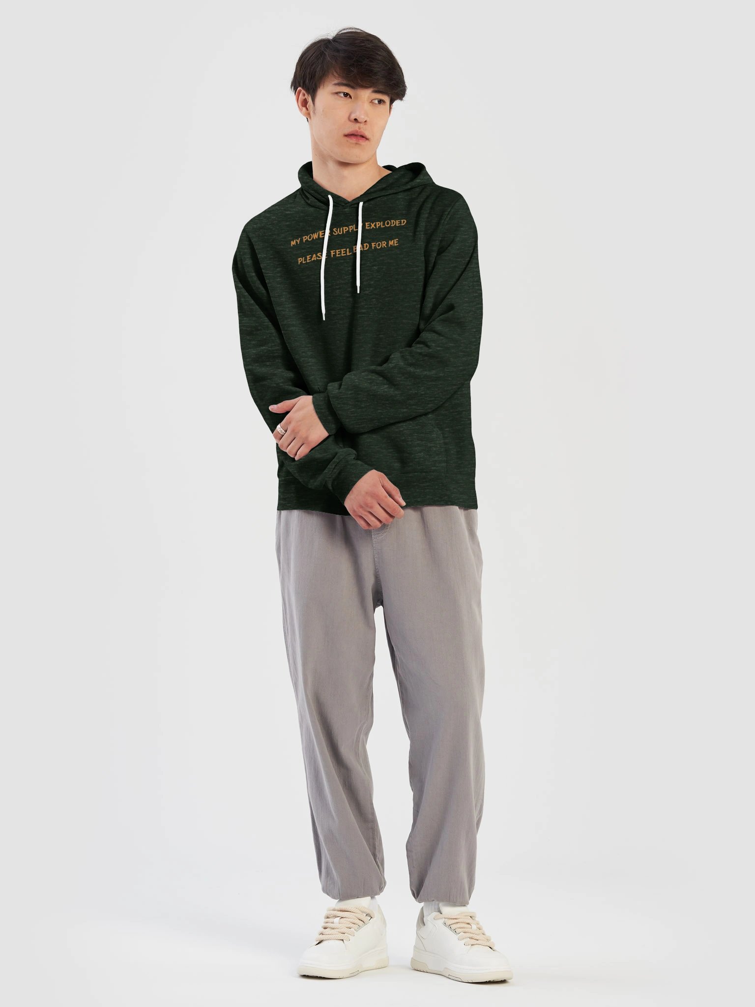 MY POWER SUPPLY EXPLODED PLEASE FEEL BAD FOR ME. Meme Hoodie product image (25)