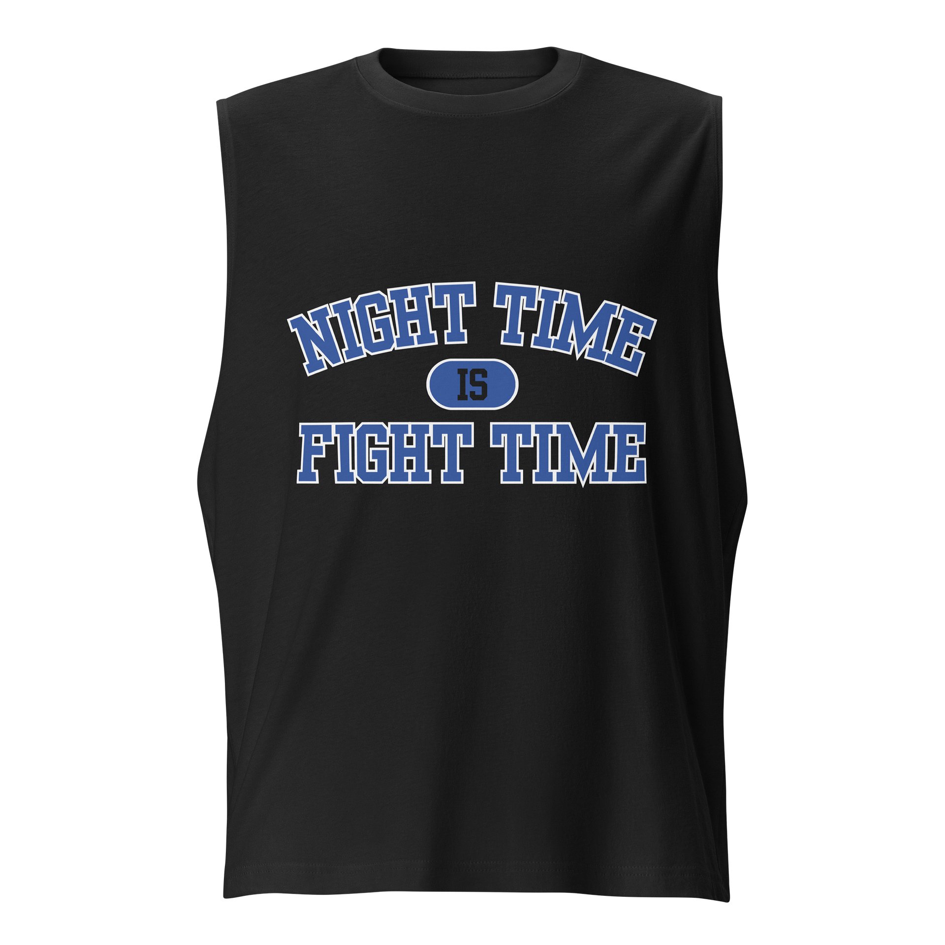 "Night Time is Fight Time" Muscle Tank product image (1)