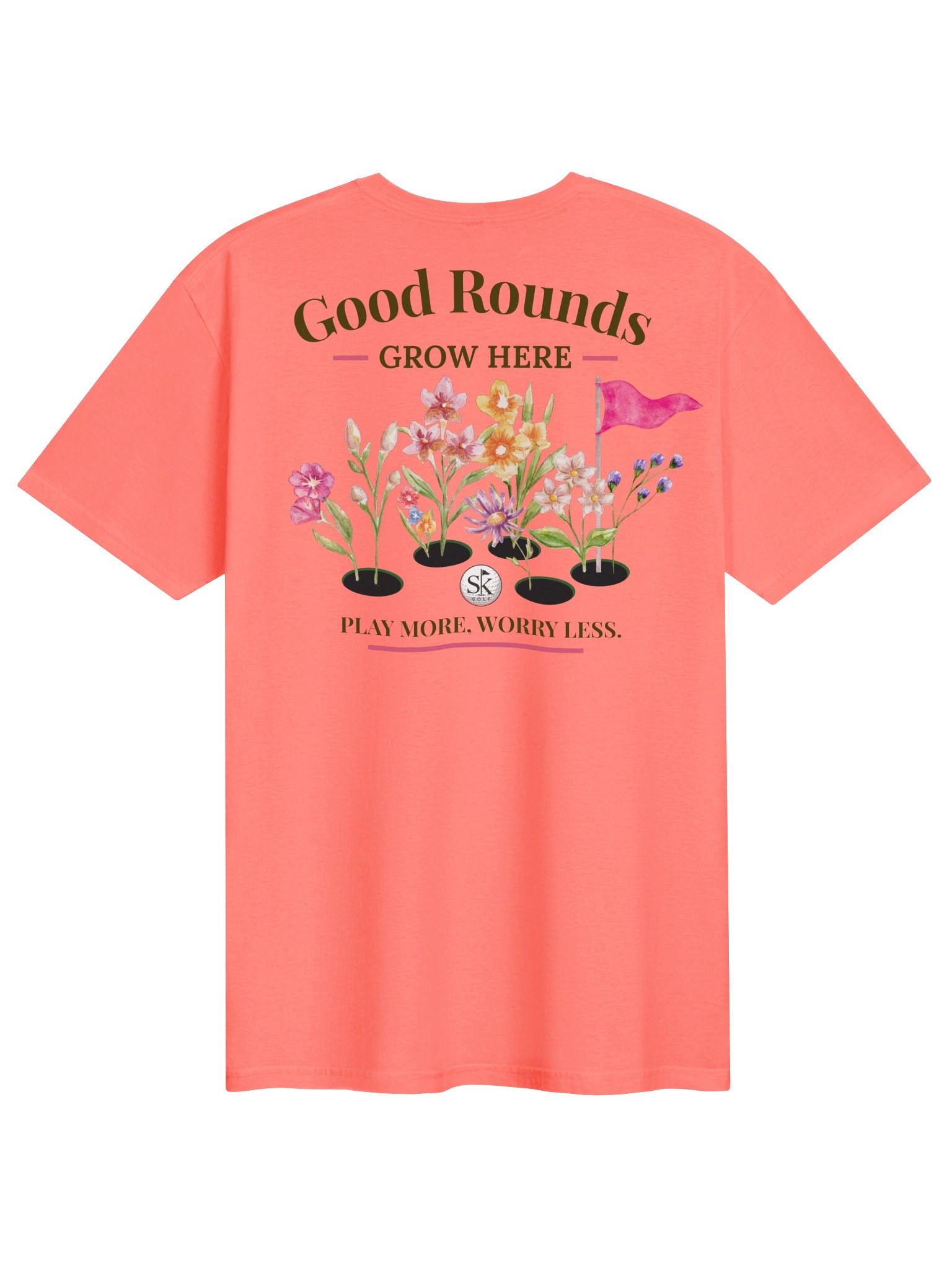 Good Rounds Grow Here — Women's Golf T-Shirt product image (1)
