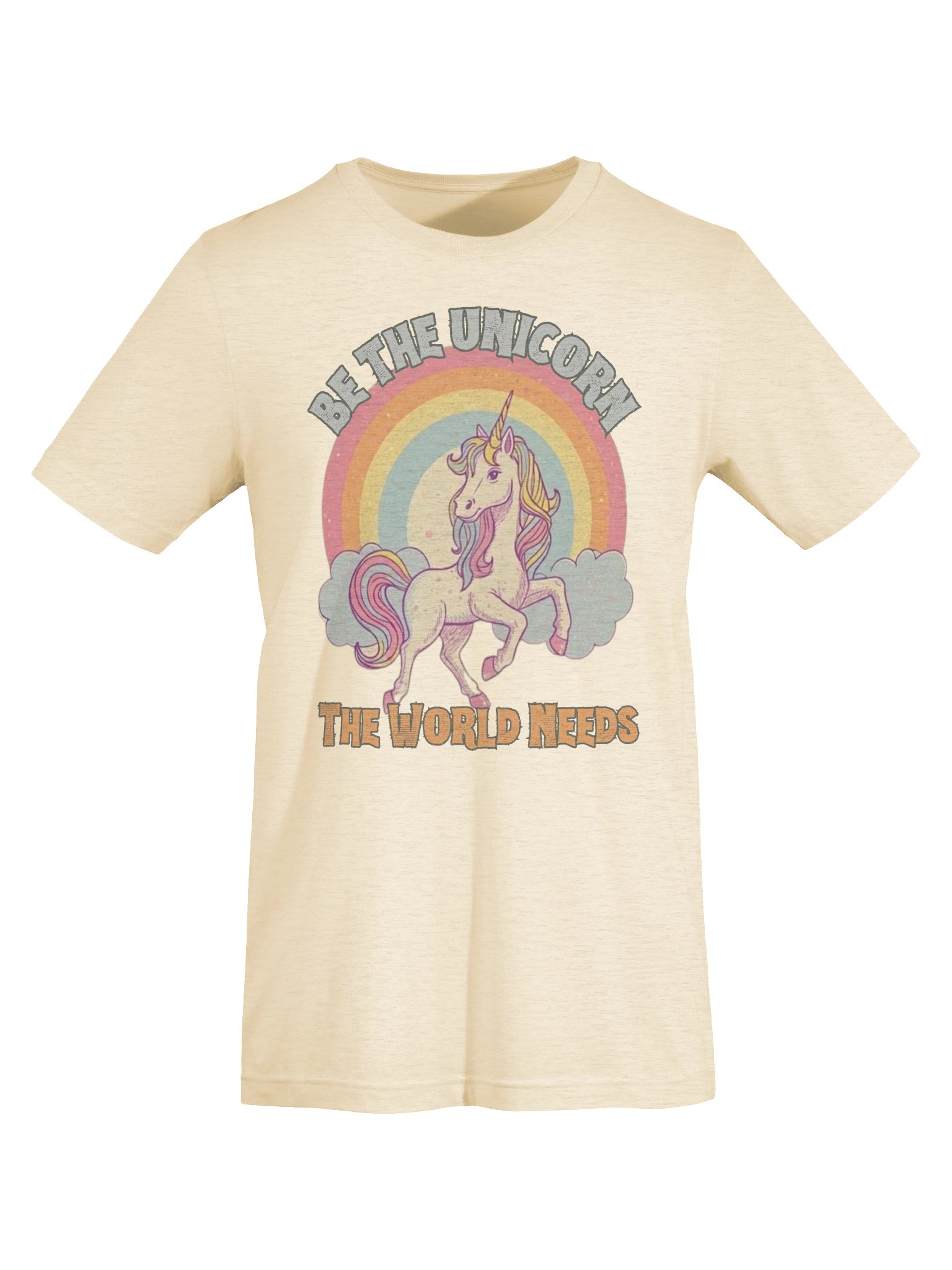 Retro Unicorn Shirt | Be the Unicorn the World Needs, Y2K Rainbow Graphic product image (6)