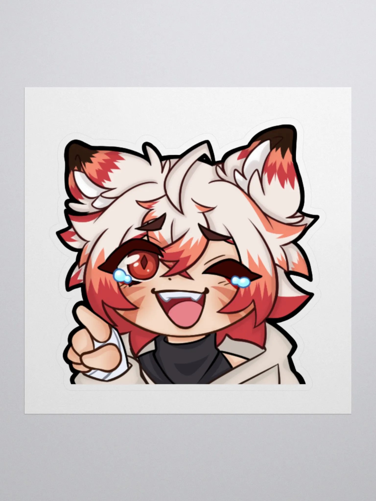 Mike Laugh Sticker product image (1)