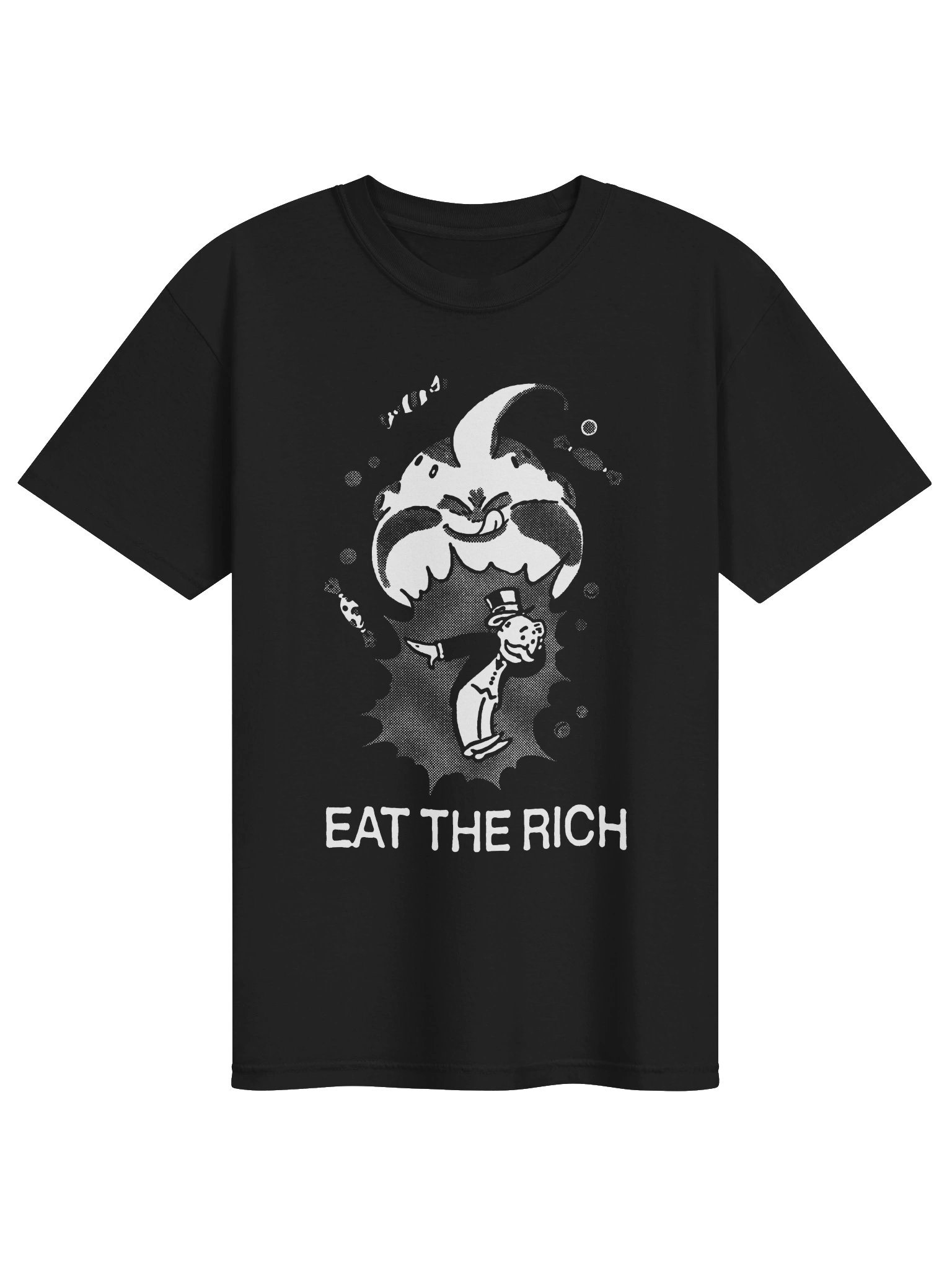 EAT THE R* ! - T-shirt. black vers. product image (1)