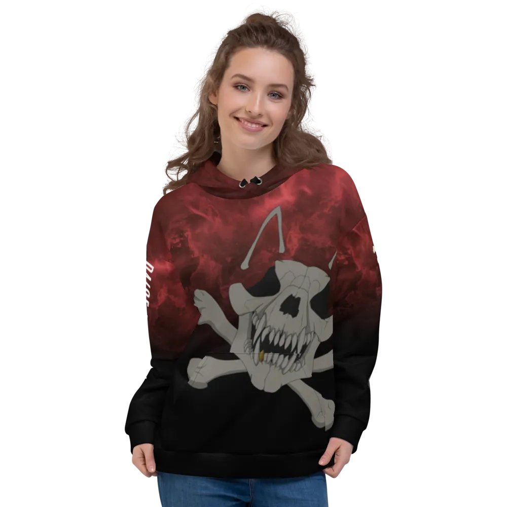 Mongrel Squad Straight Outta Klescher Red/Black Hoodie product image (3)