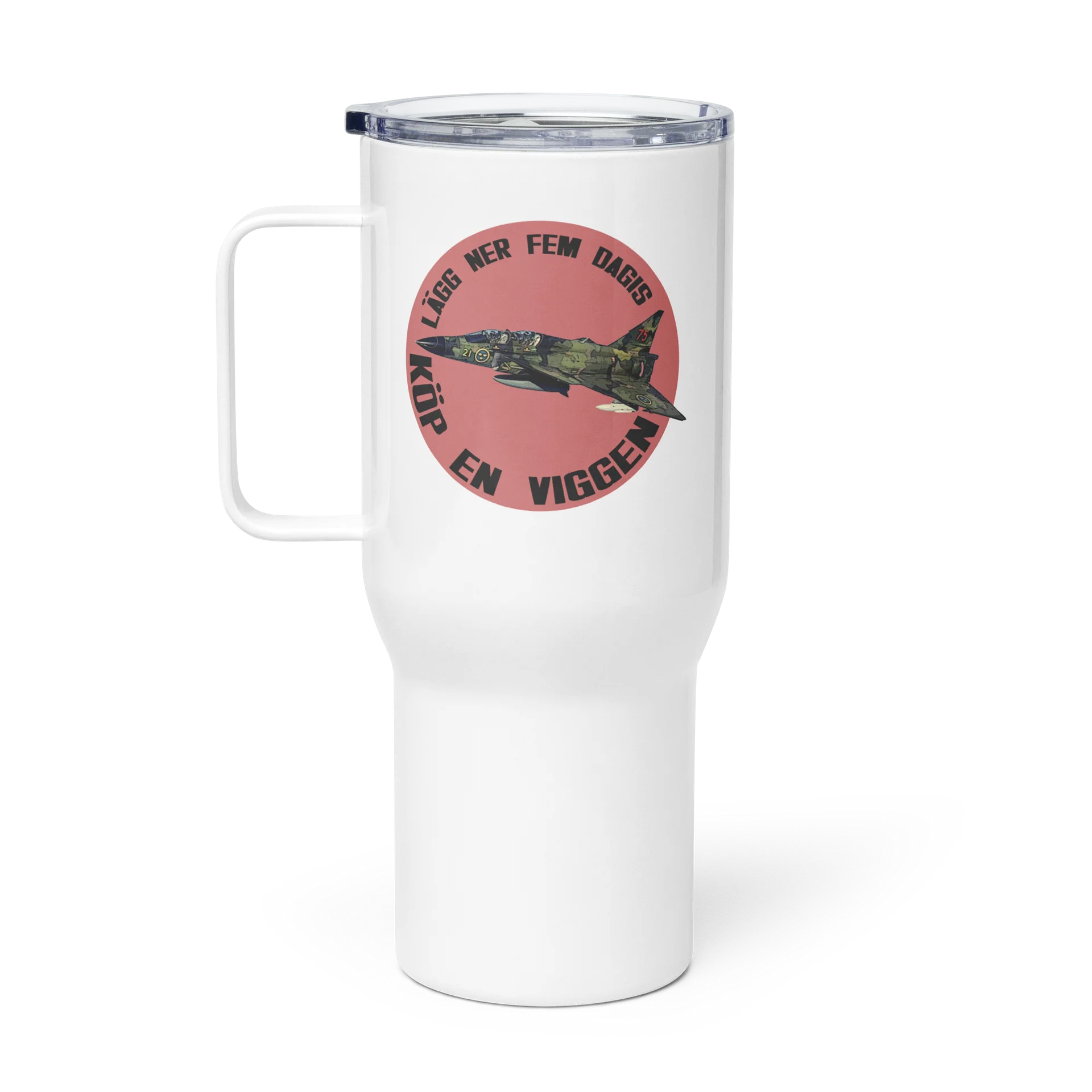 Lägg ner fem dagis - köp en Viggen (Termosmugg) product image (1)