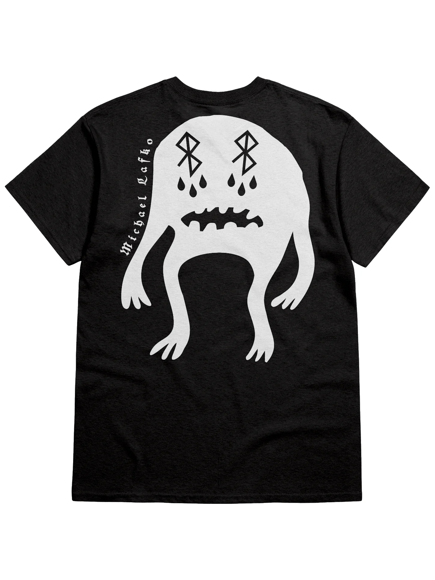 Michael Lafko - "Doodle Monster" T-Shirt (Black) product image (2)