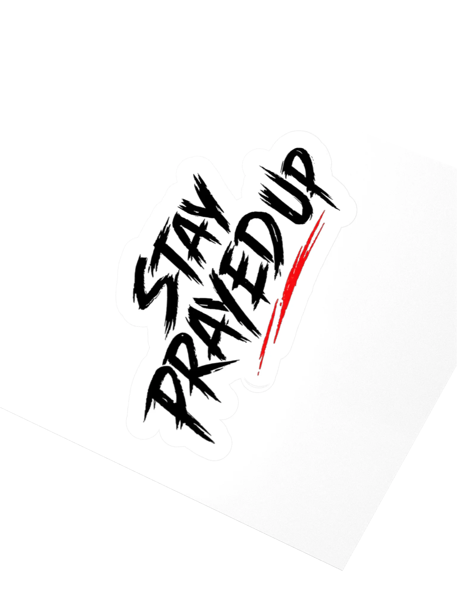 Stay Prayed Up Sticker | Mysteries Unknown Faith Collection product image (9)