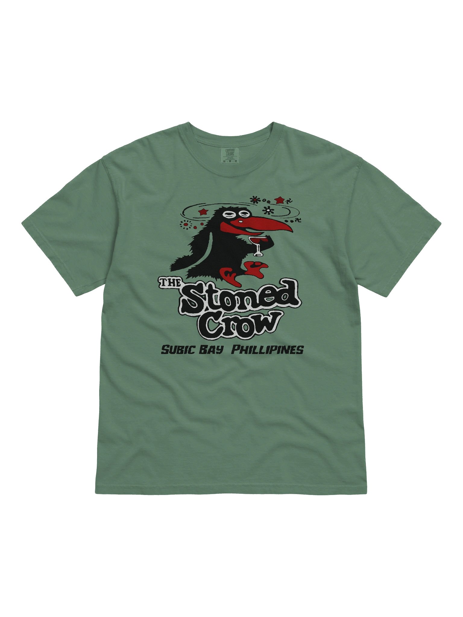 The Stoned Crow Heavyweight T-Shirt product image (1)
