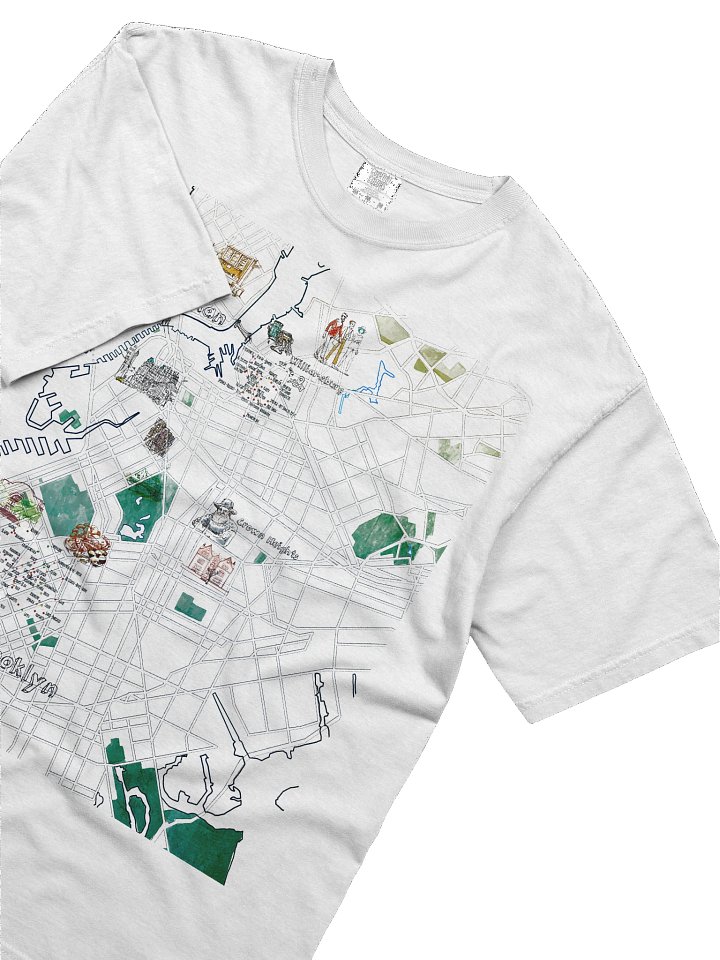 The Big Map Tee product image (2)