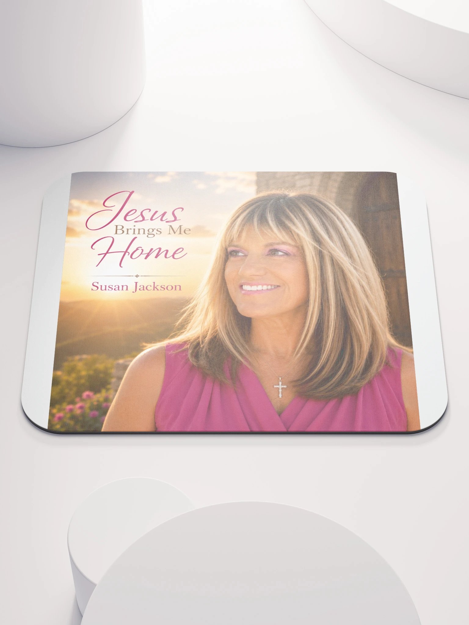 Jesus Brings Me Home Mouse Pad product image (1)