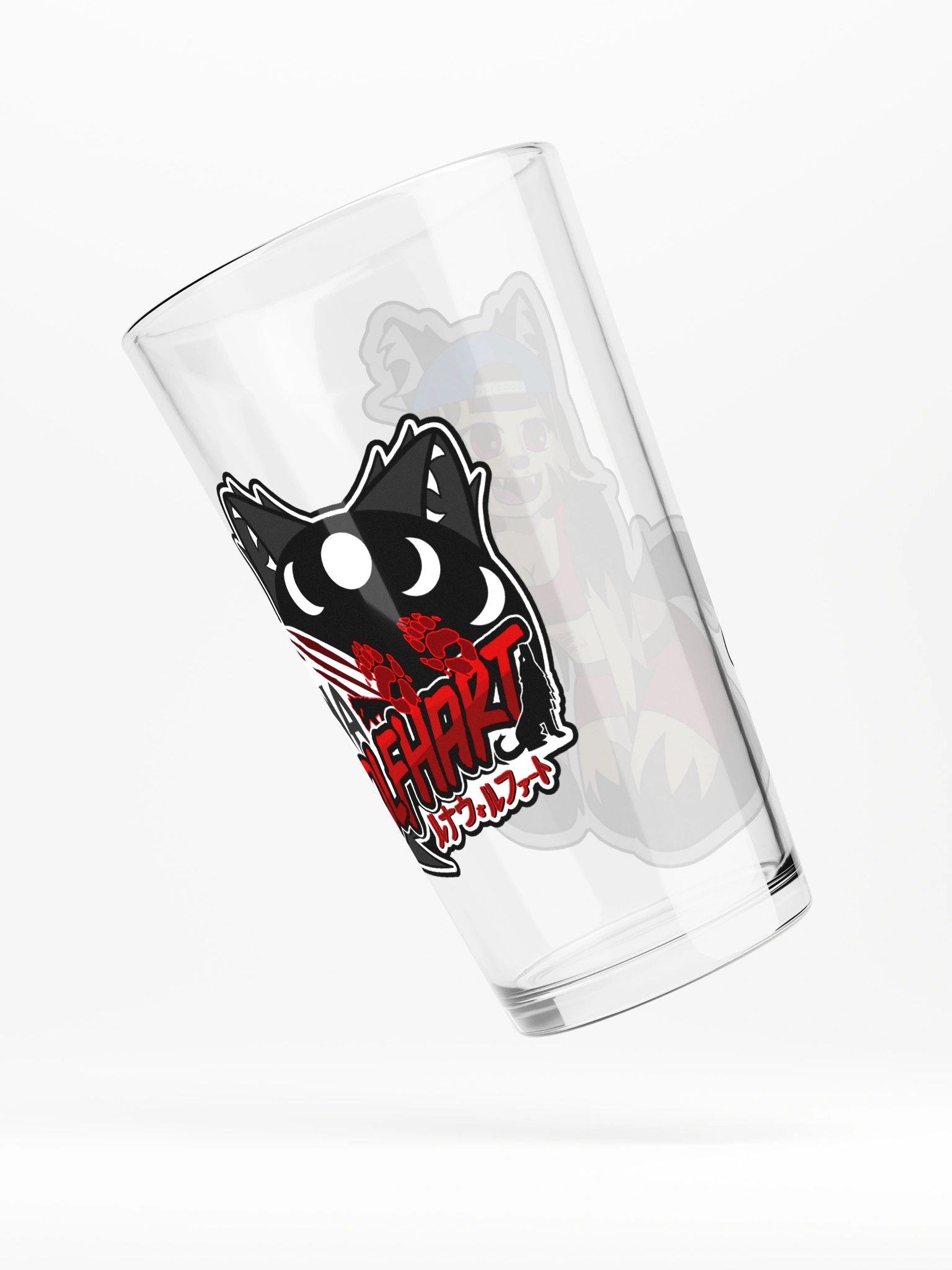 Luna - Chibi Logo Pint Glass product image (4)