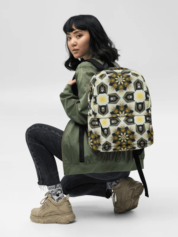 Symmetry Blooms Backpack product image (2)