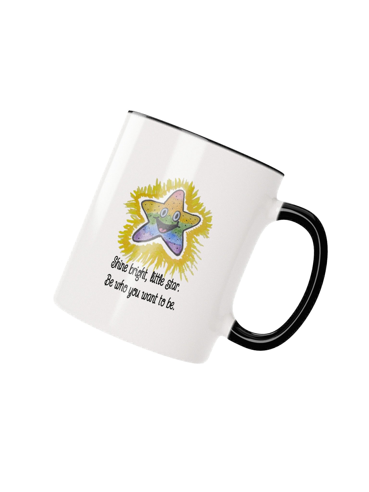 Shine Bright, Little Star - White mug product image (1)