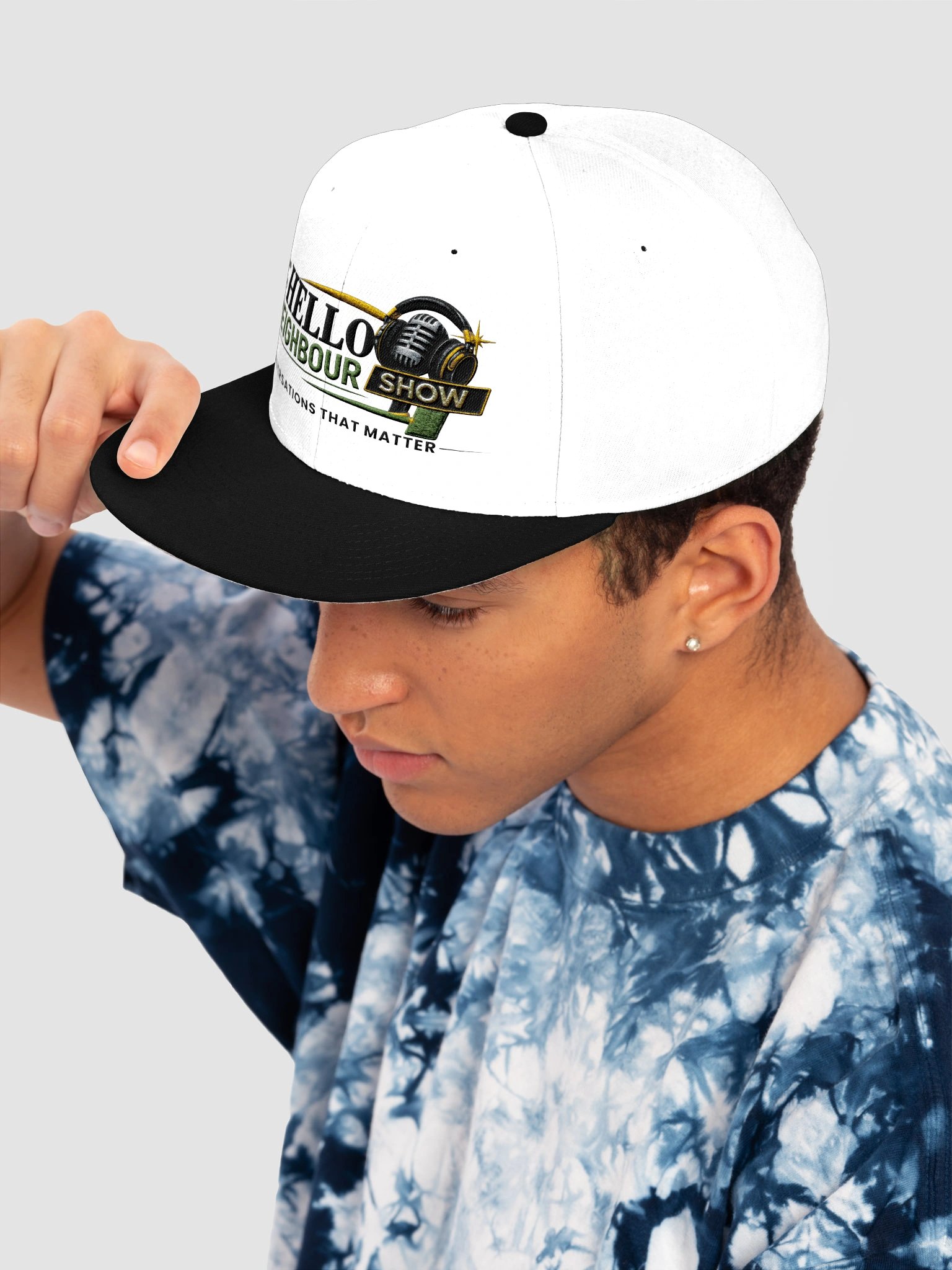 The Hello Neighbour Show™ Premium Embroidered OTTO Cap | Official Structured Snapback product image (7)