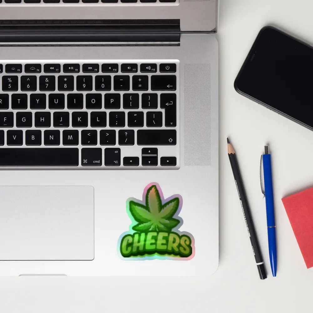 Holo Cheers Leaf Sticker Sheet product image (10)