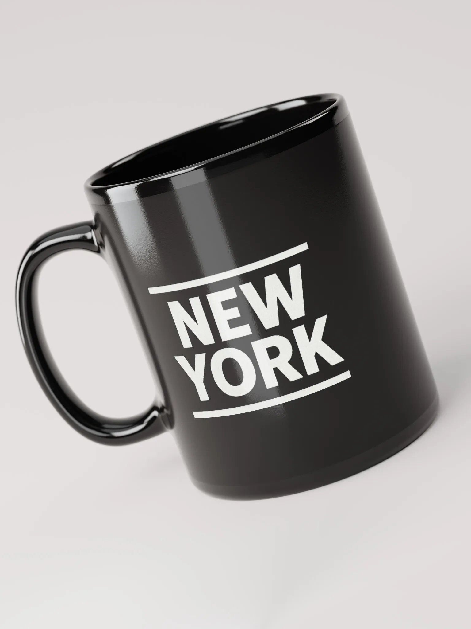 Bold New York Black Mug product image (6)