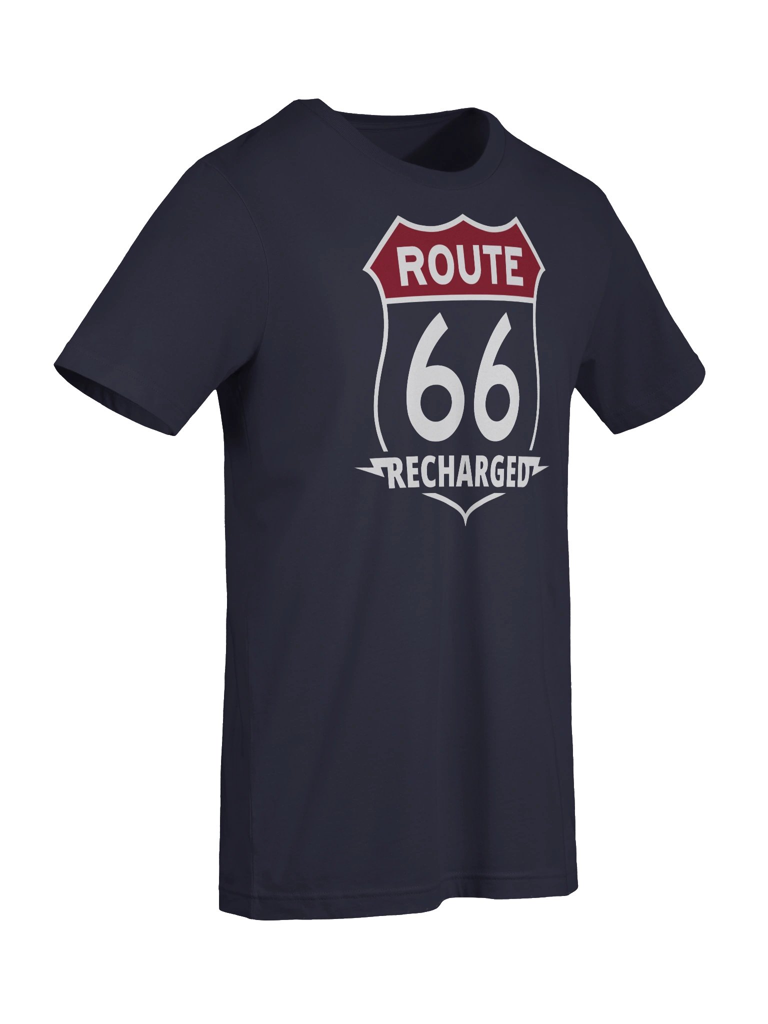 Route 66 Recharged Colored Shield Red of Blue (Unisex) product image (50)
