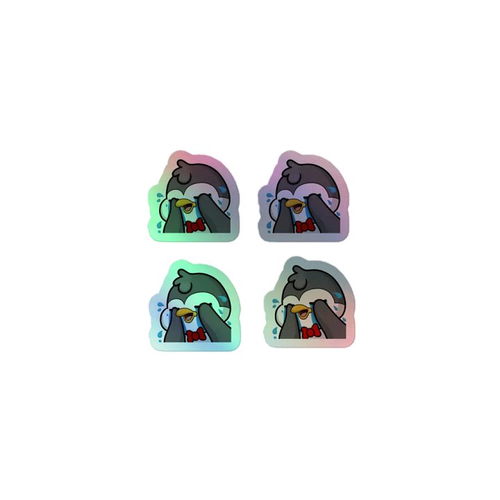 "Sadge" Lil' Guy - Mini Holographic Sticker Sheet product image (1)
