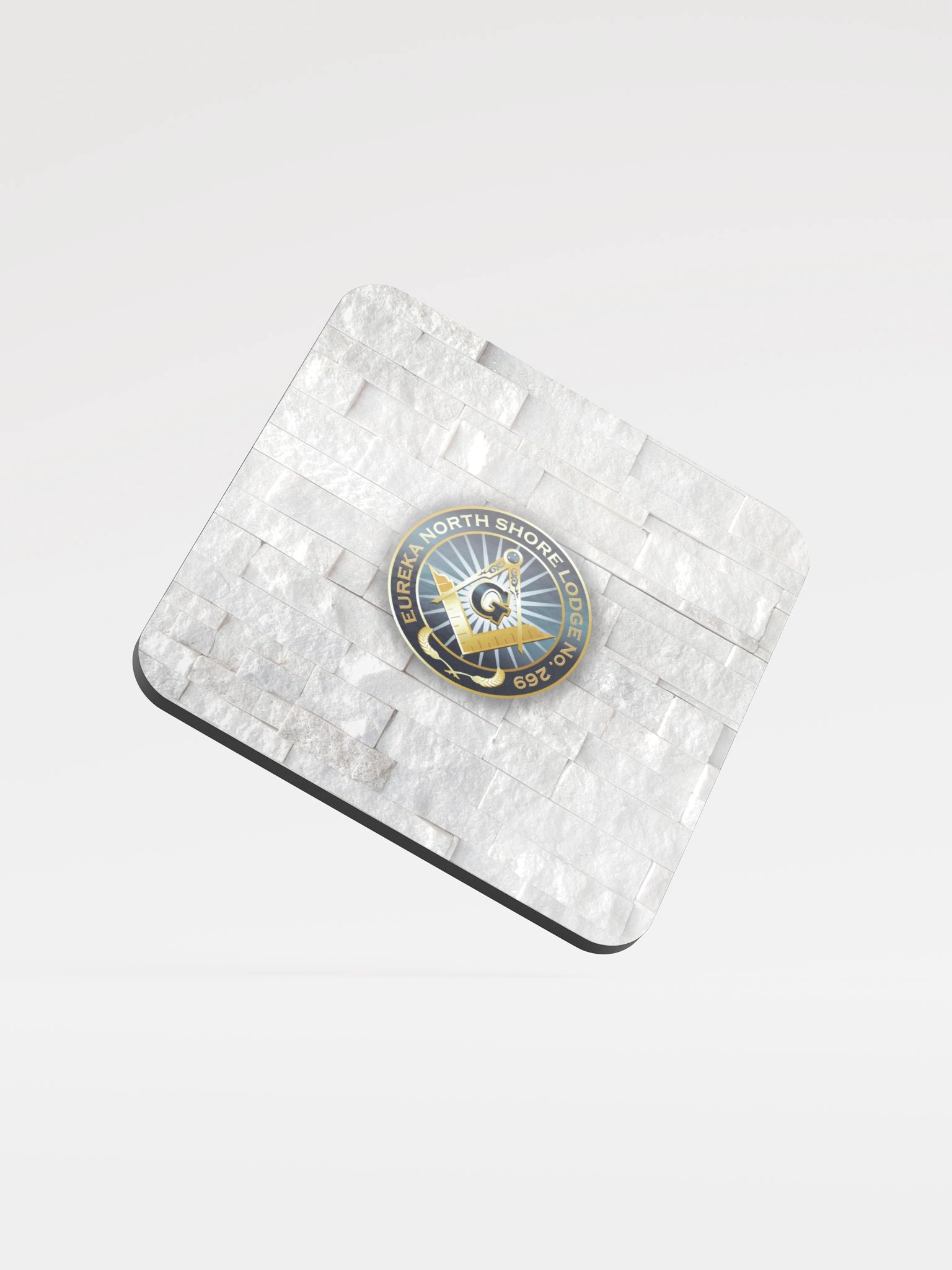 Tracing Board Coaster – Ashlar Stone Pattern product image (1)