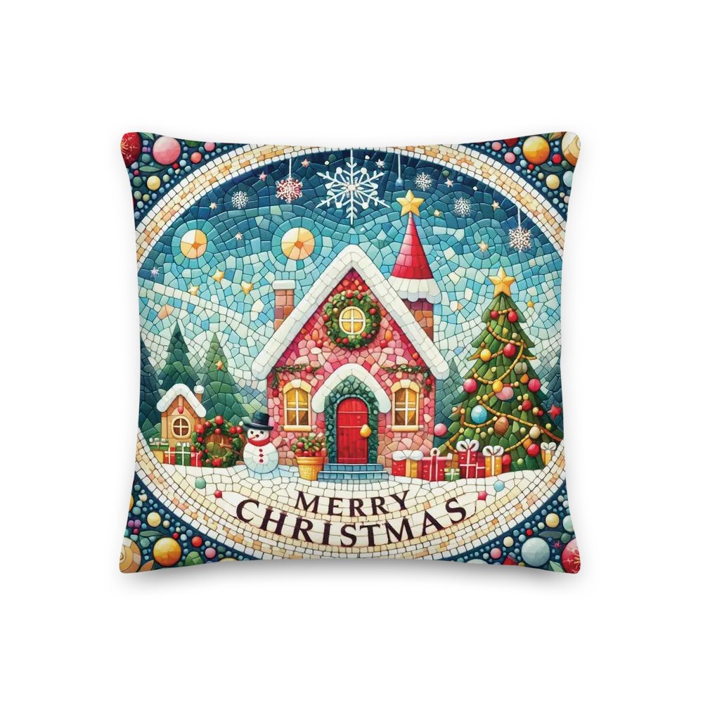 Mosaic Christmas Magic Pillow product image (7)