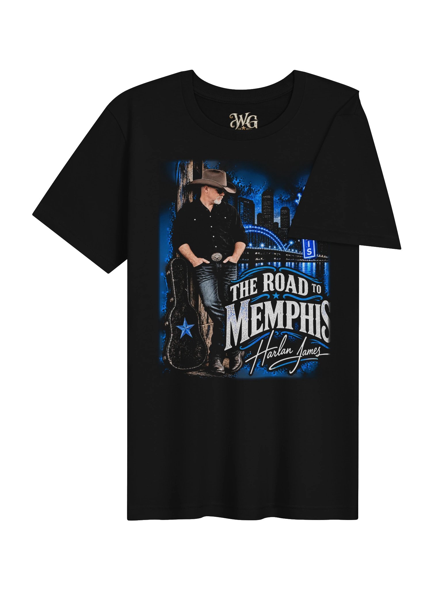 Harlan James – Road to Memphis 2027 | Limited Edition Supporter Tee product image (4)