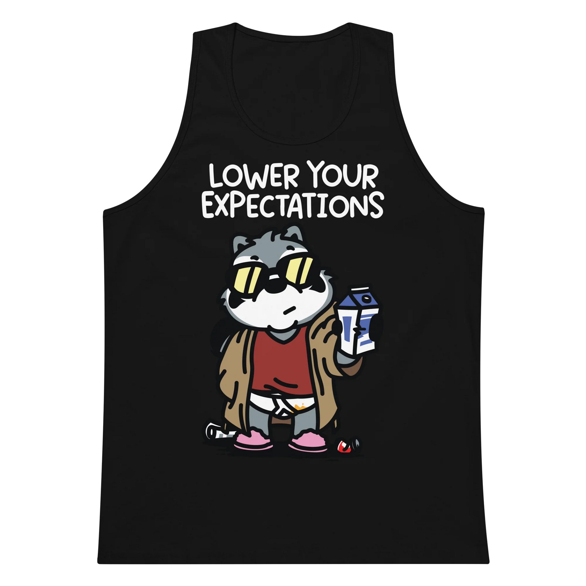 Lower Your Expectations Men's Tank Top product image (5)