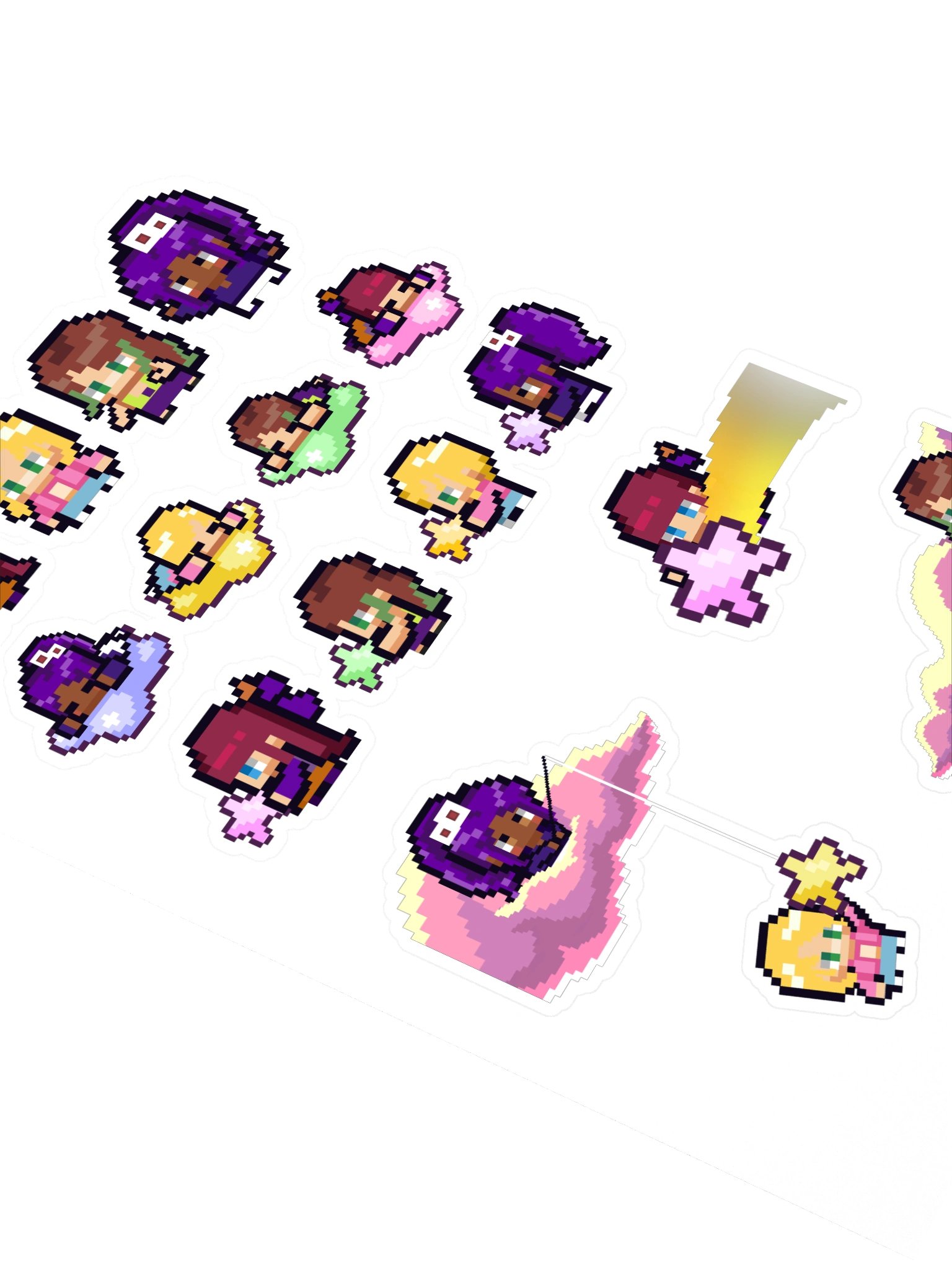 Speaker Series 2026 Sticker Set - Pixel Fruit Girls product image (2)