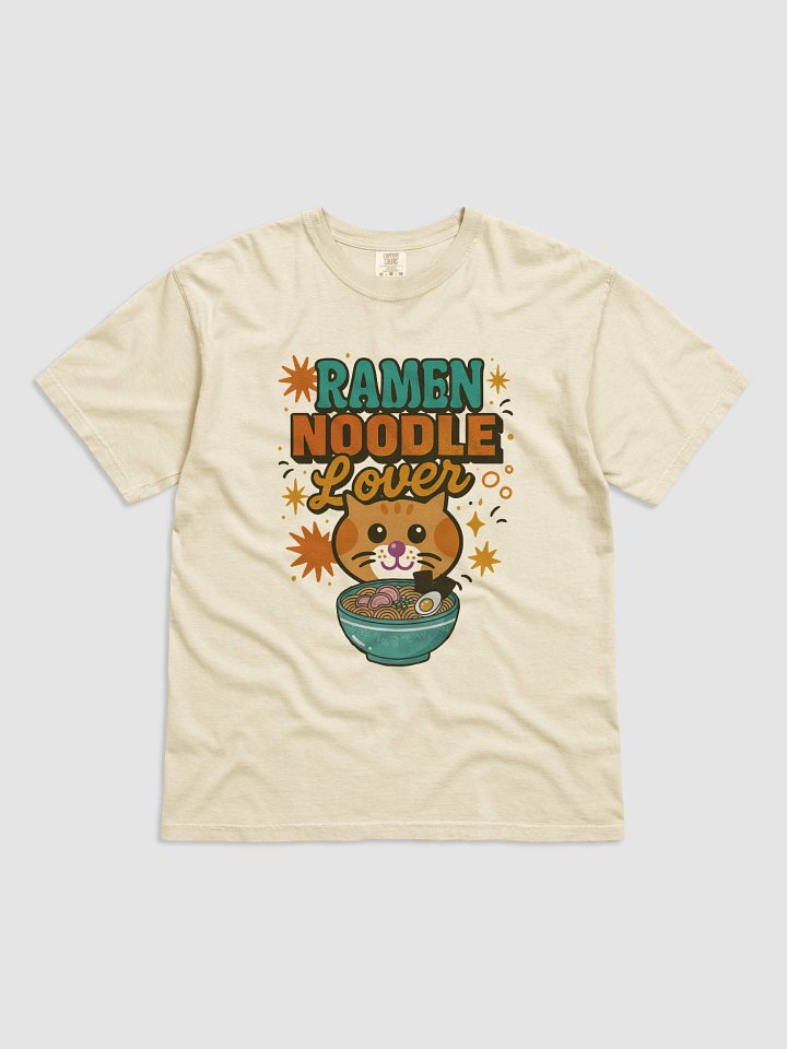 Yogii Kitty Cat T-Shirt - Ramen Noodle Lover product image (1)