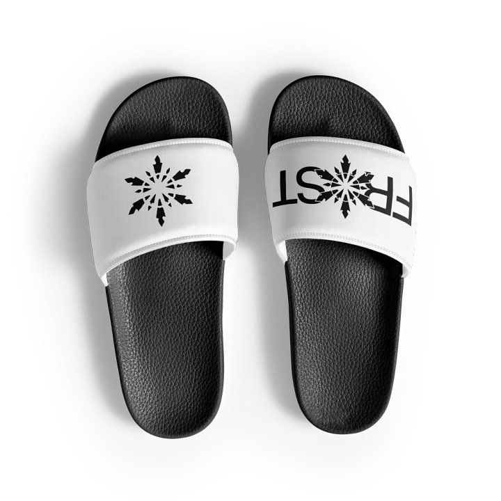 Black & White Male Slides Mismatched product image (1)