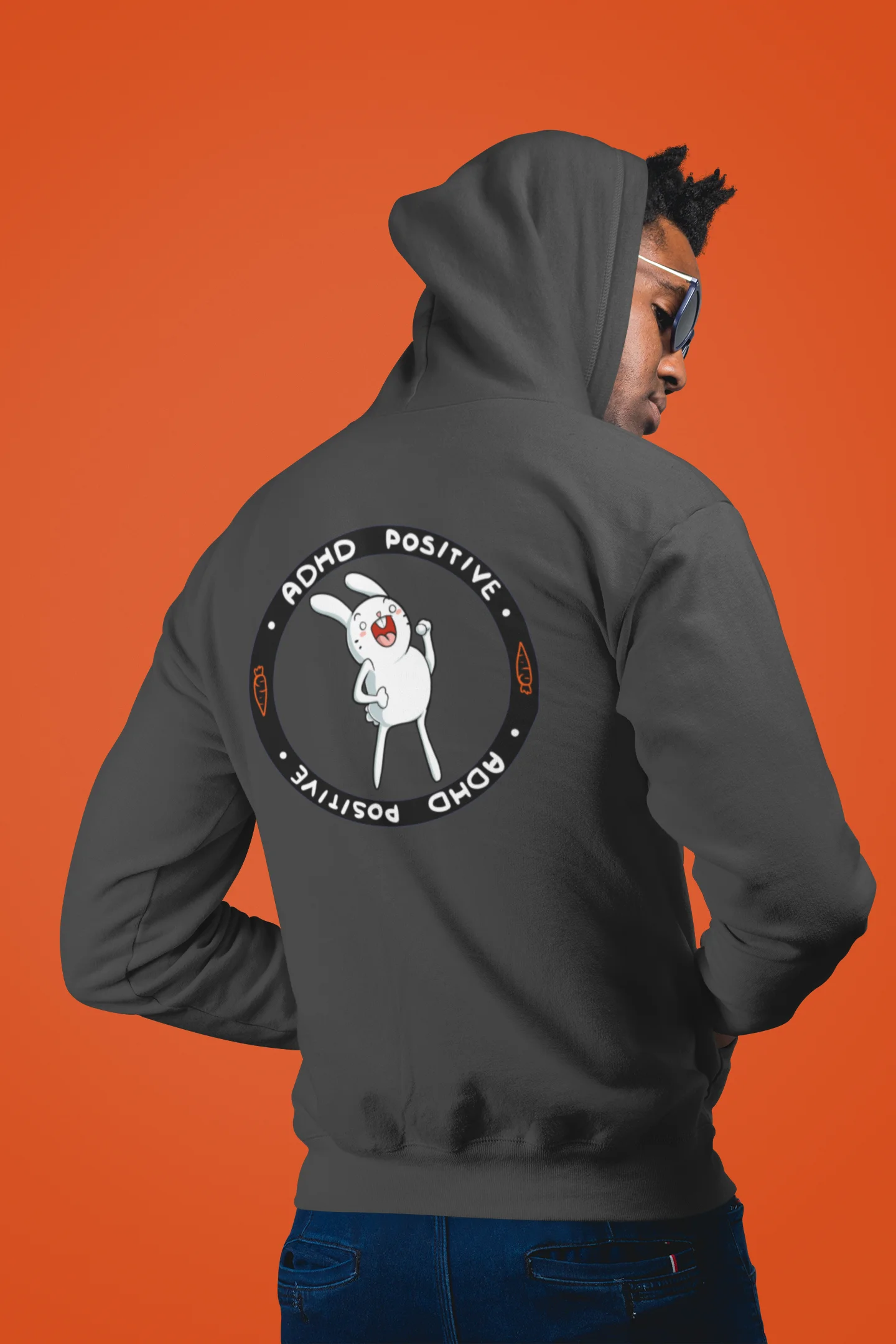 ADHD Positive Zip-up Hoodie product image (1)