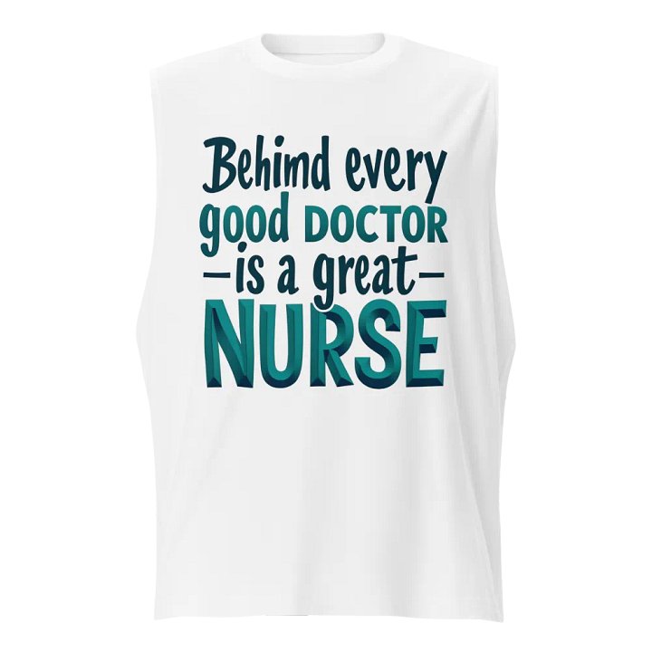 Empowering Nurse Muscle Tank product image (1)