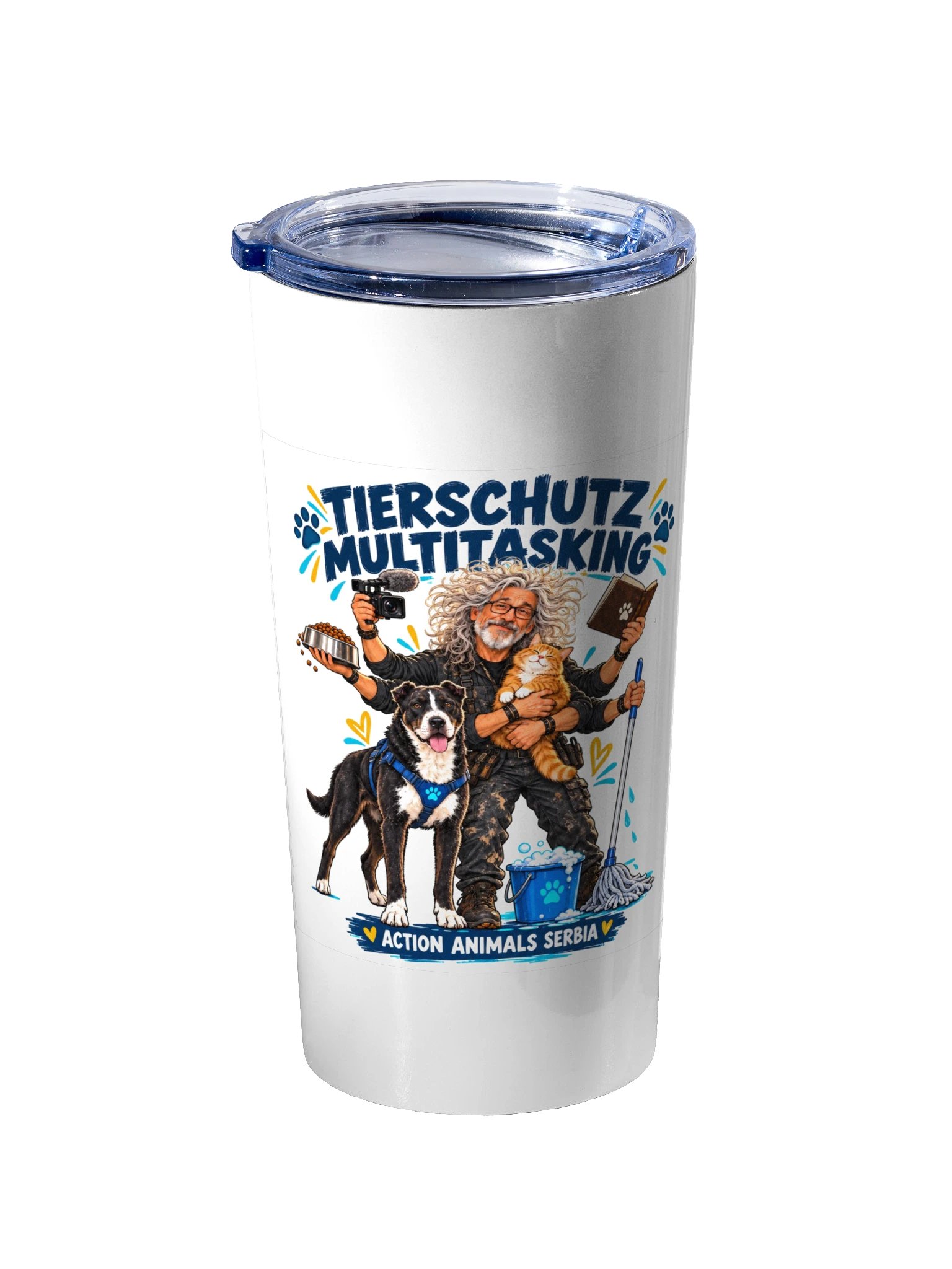 AAS · Tierschutz Multitasking – Edelstahl-Thermobecher product image (2)