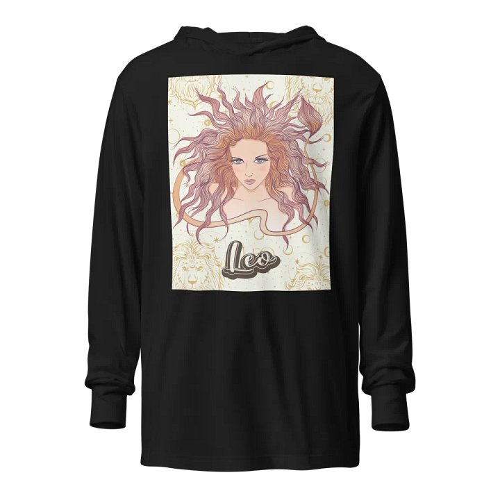 Leo Uni-Sex Hooded Tee product image (1)