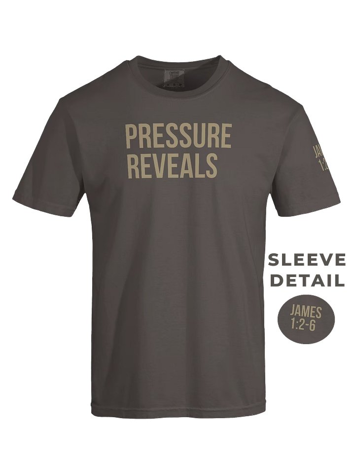 Men's Pressure Reveals Tee - James 1:2-4 product image (2)