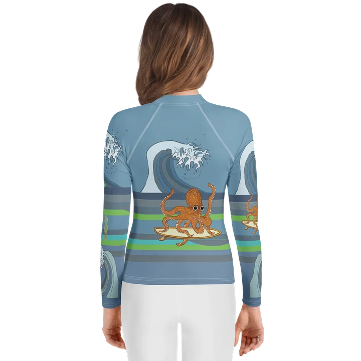 Octopus Wave Youth Rash Guard product image (2)