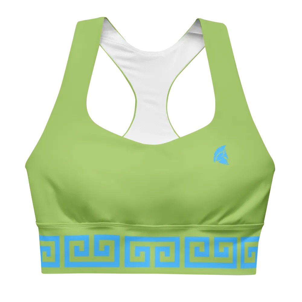 Deimos Lime Longline Sports Bra product image (7)