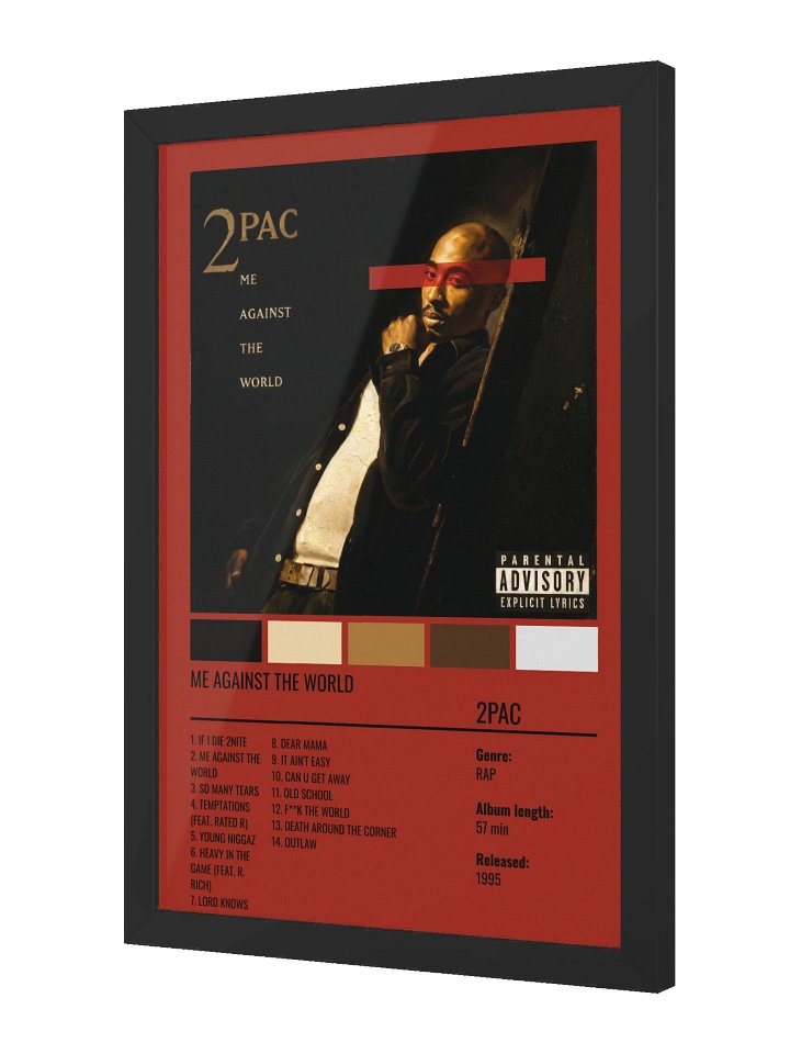 ME AGAINST THE WORLD "RED" product image (2)