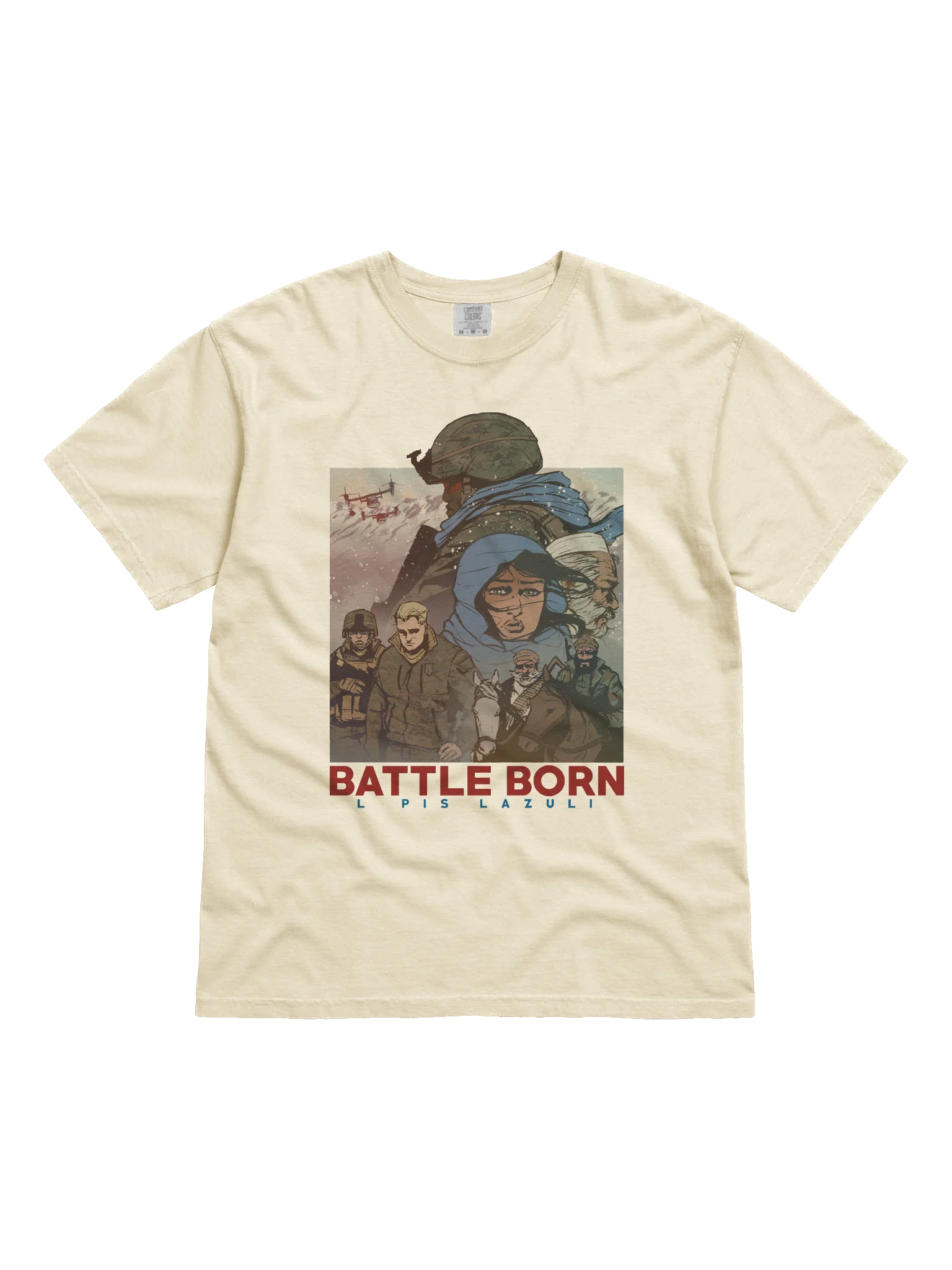 Battle Born: Lapis Lazuli Tee product image (1)