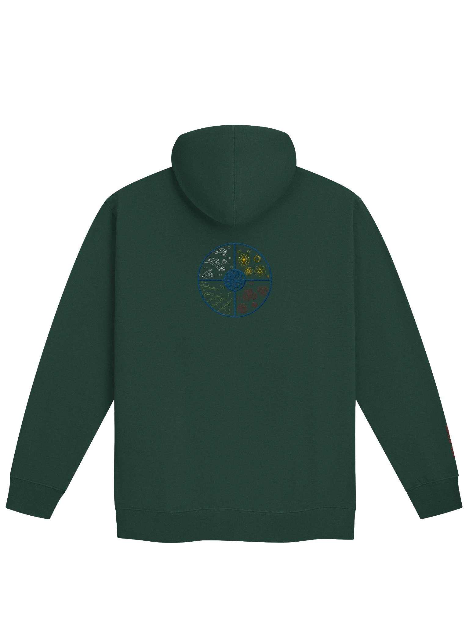 Natura Medicine Wheel Zip Up Hoodie product image (25)
