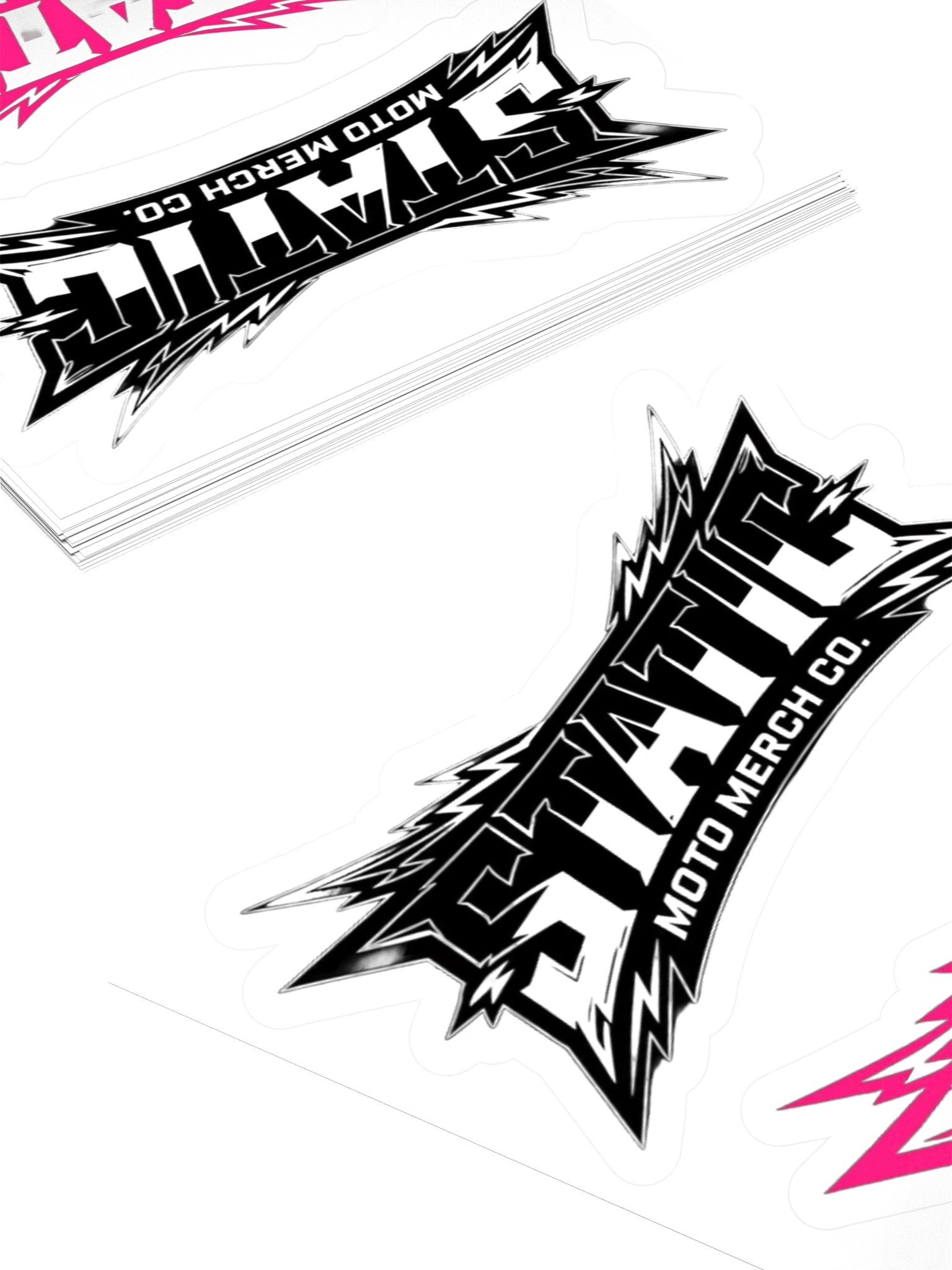 2 pack static moto merch co. logo stickers product image (11)