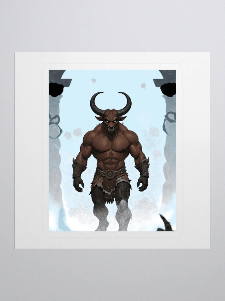 Minotaur Sticker product image (1)