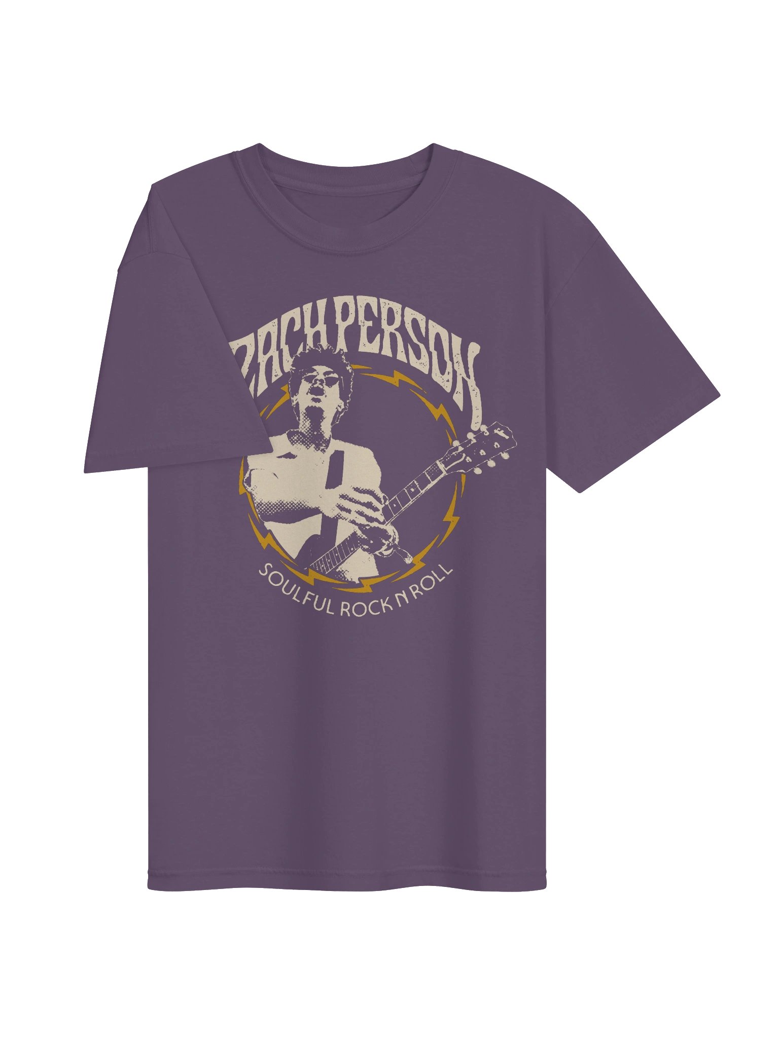 Soulful Rock N Roll Tee (Purple) product image (3)