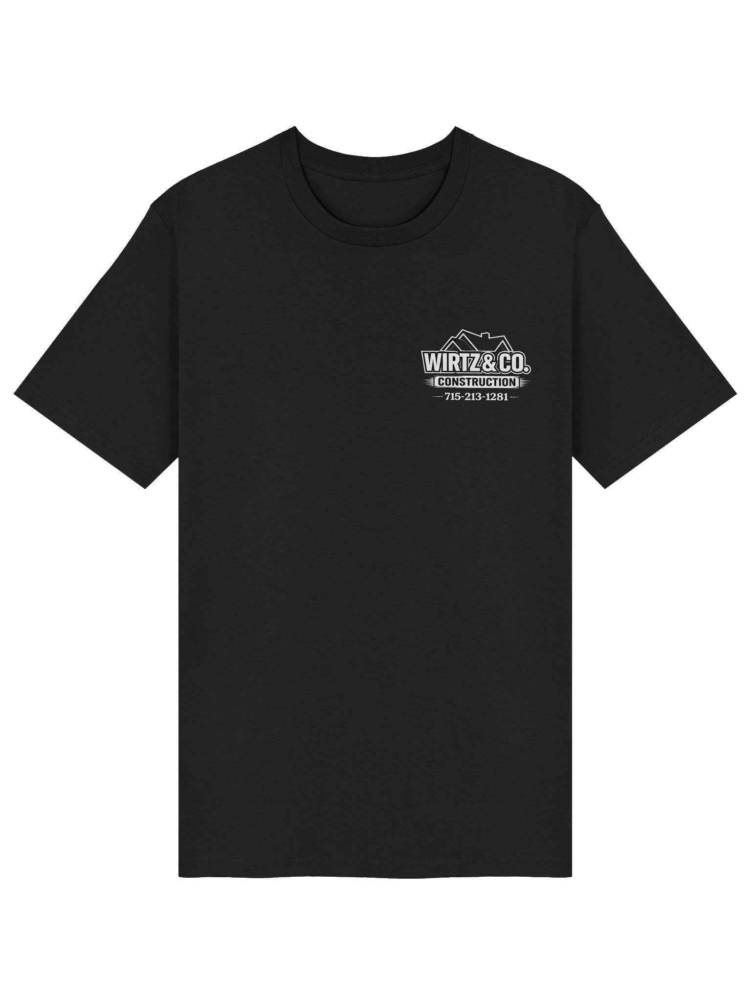 Wirtz & Co. Construction Logo T-Shirt product image (3)