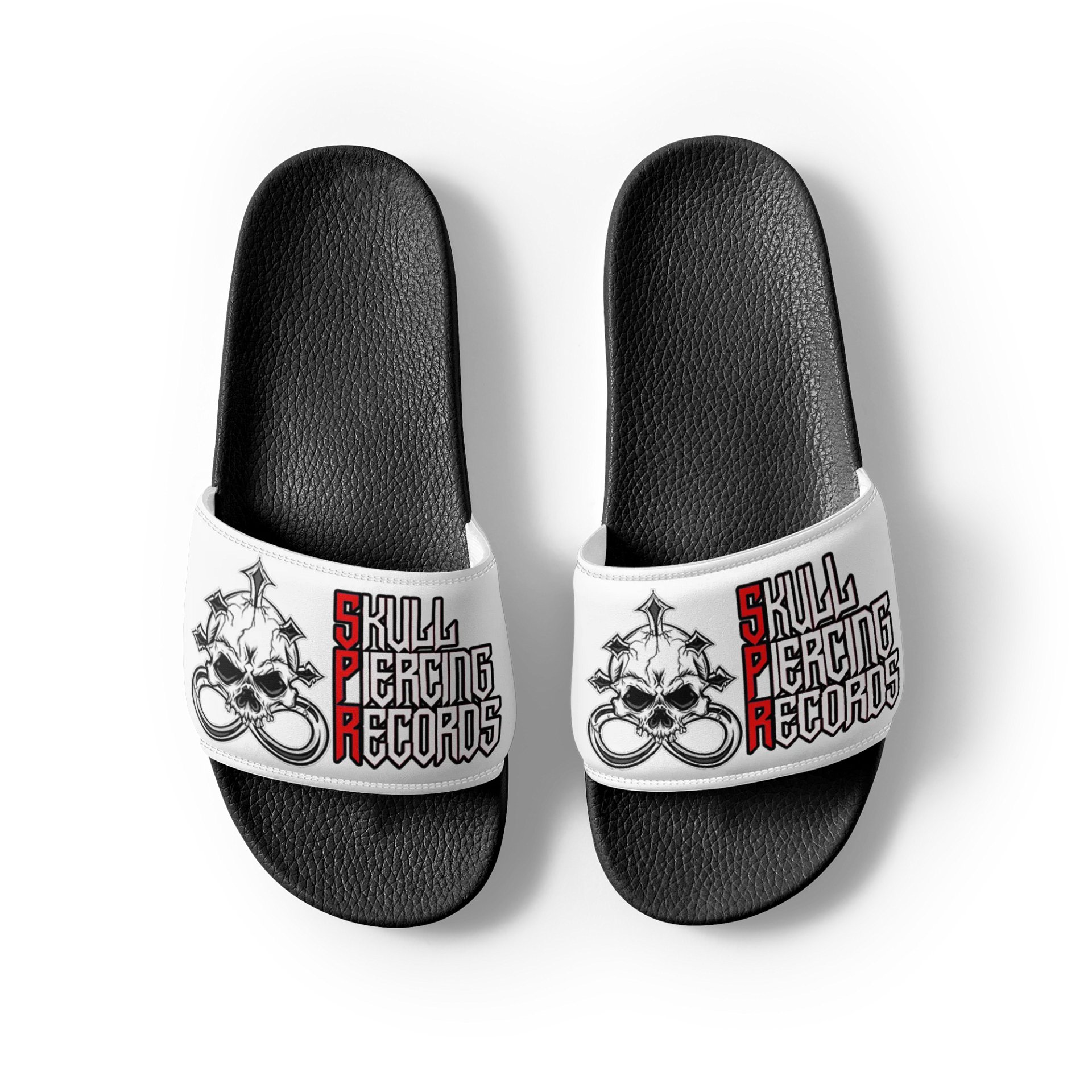 Skull Piercing Records Men's Slides product image (1)