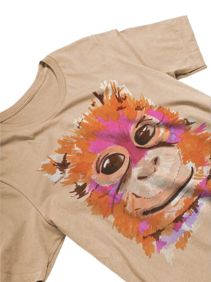 Orangutan Watercolour Supersoft Premium T-Shirt product image (1)