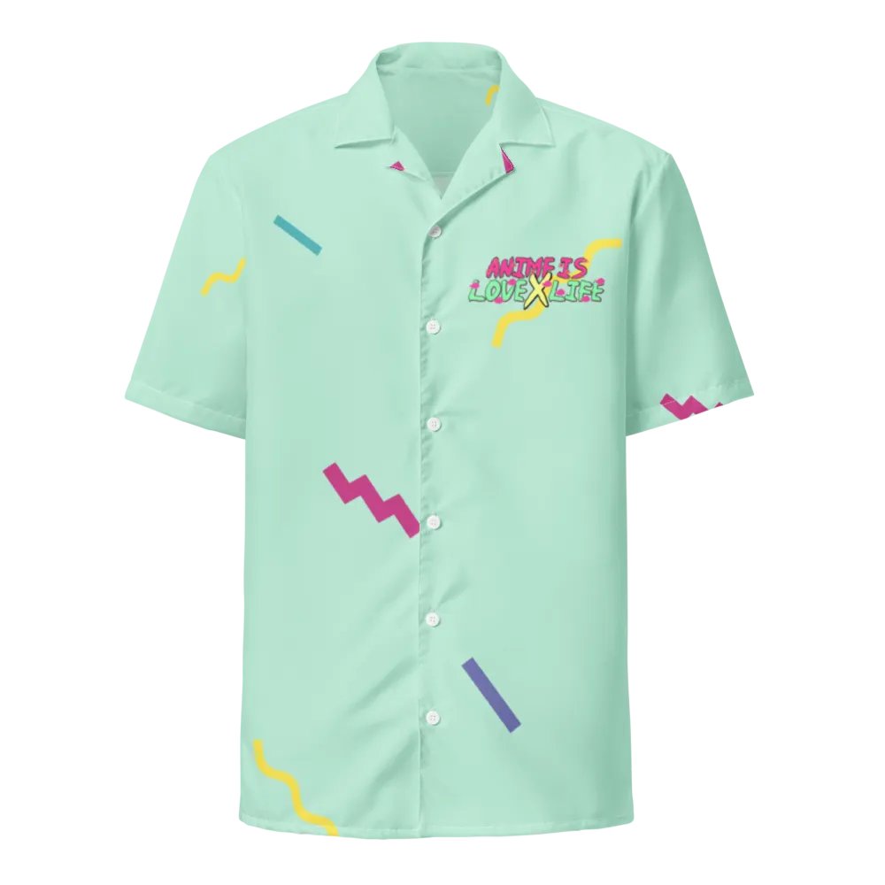Anime Is Love X Life Hawaiian Shirt product image (1)