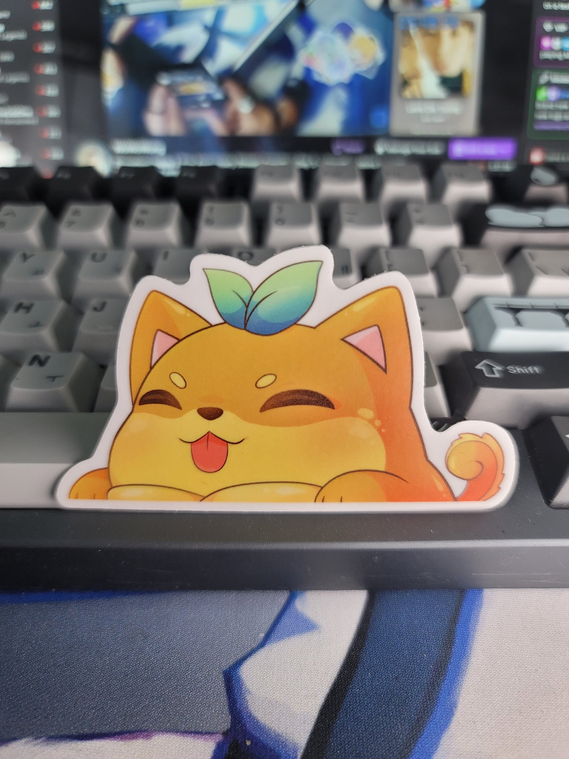 Zodiac Dog - Baby Peeker Sticker product image (1)