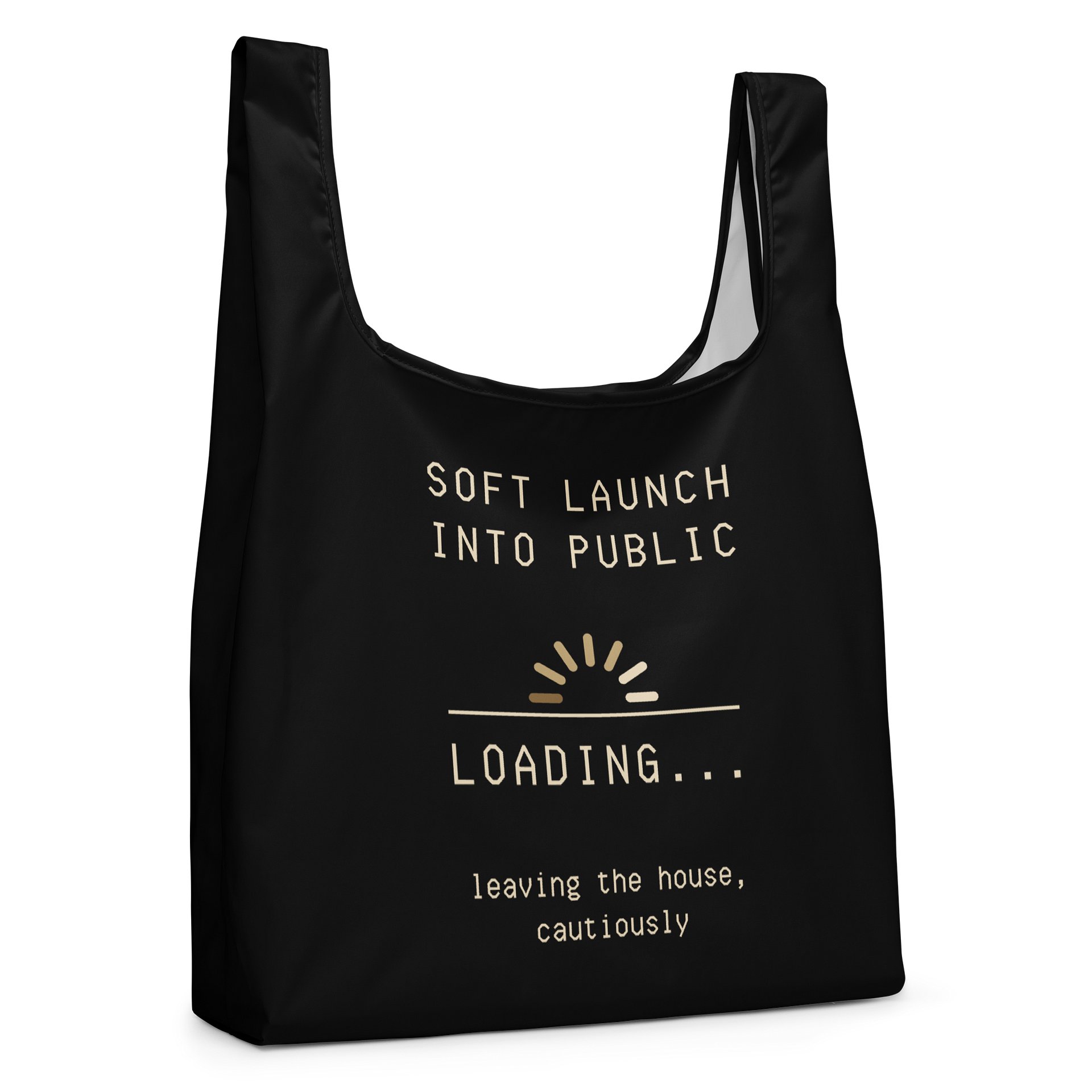 Soft Launch Into Public Shopping Bag | Chronic Illness & Spoonie Errand Bag product image (4)